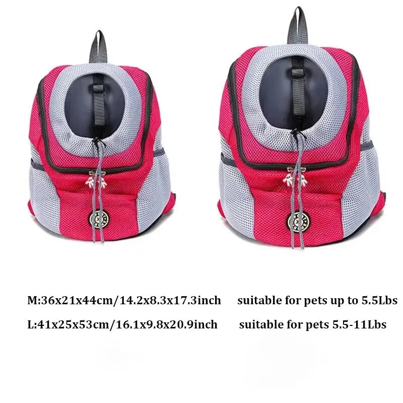 Dog Head Out Backpack – Comfortable Travel Carrier for Small Dogs