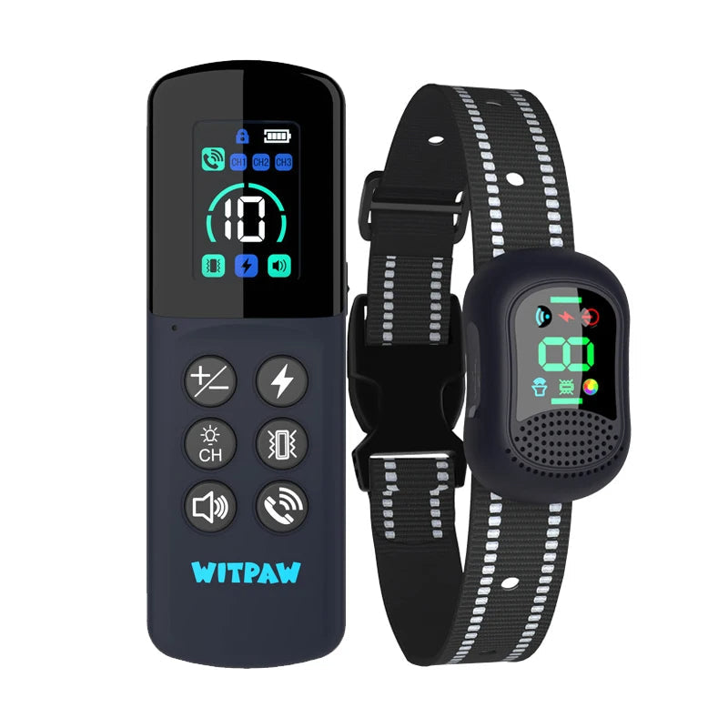 Remote Dog Trainer Collar with Voice, Vibe & Shock - Peties