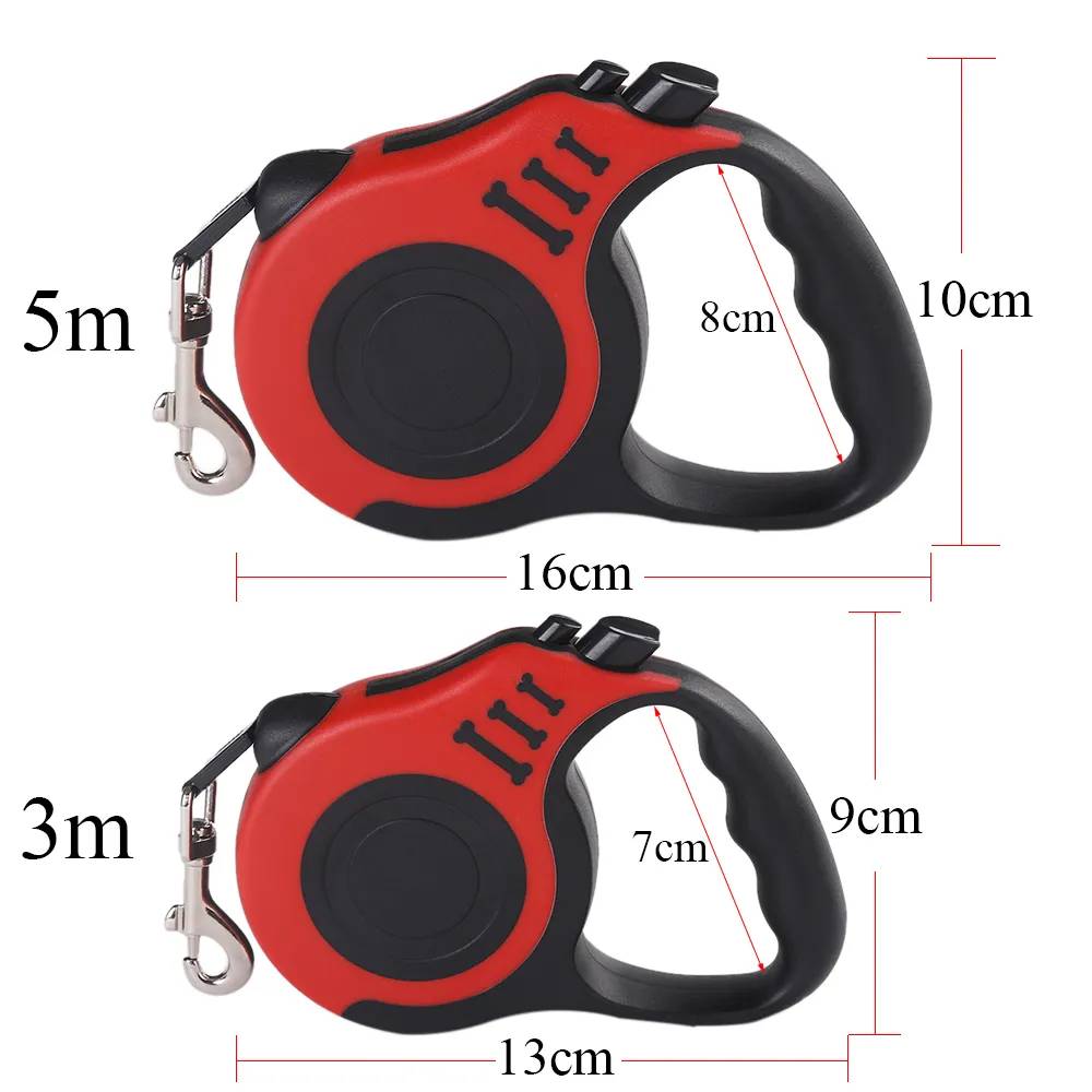 Strong Retractable Dog Lead – No-Pull Leash for Controlled Walks