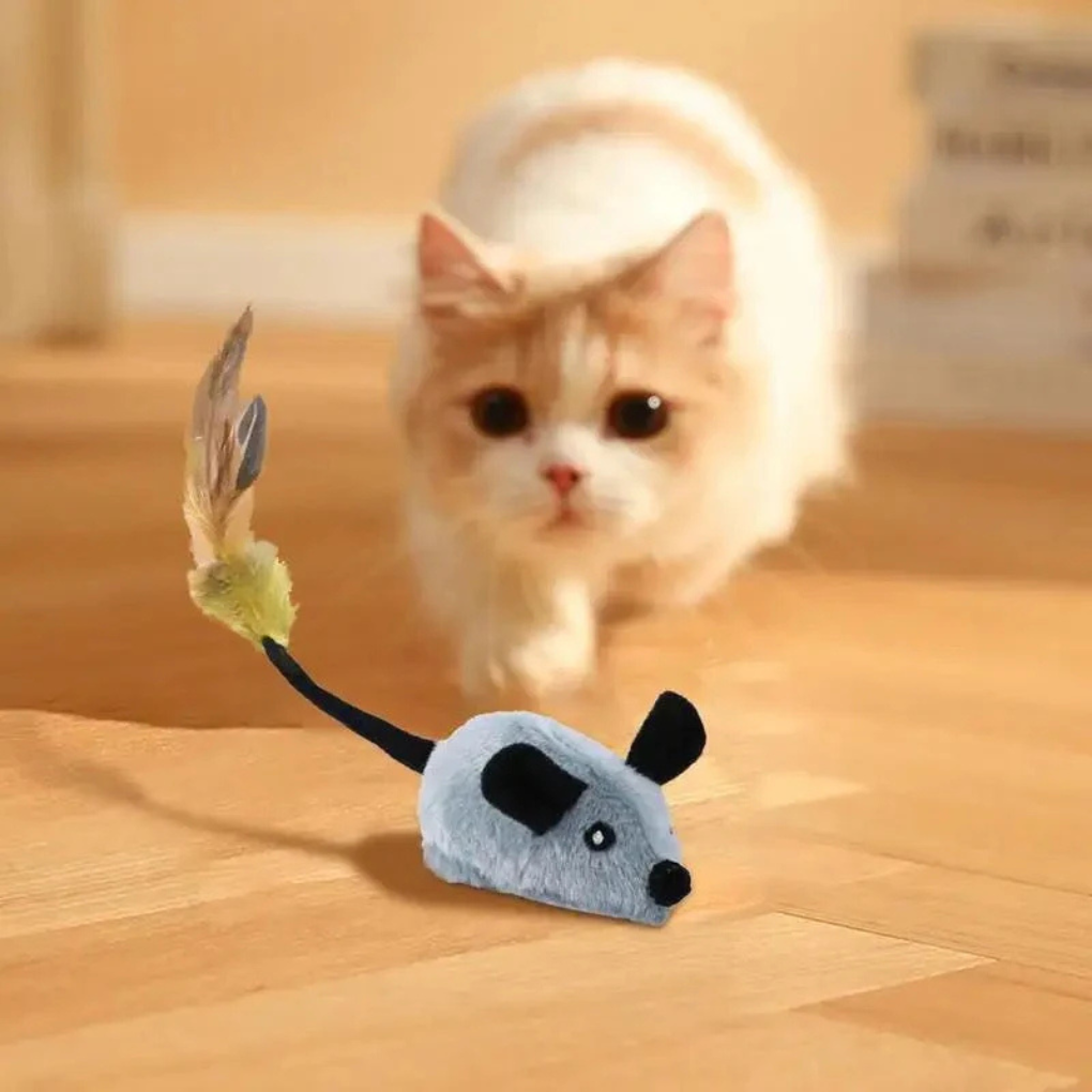 Interactive Pet Mouse Toy