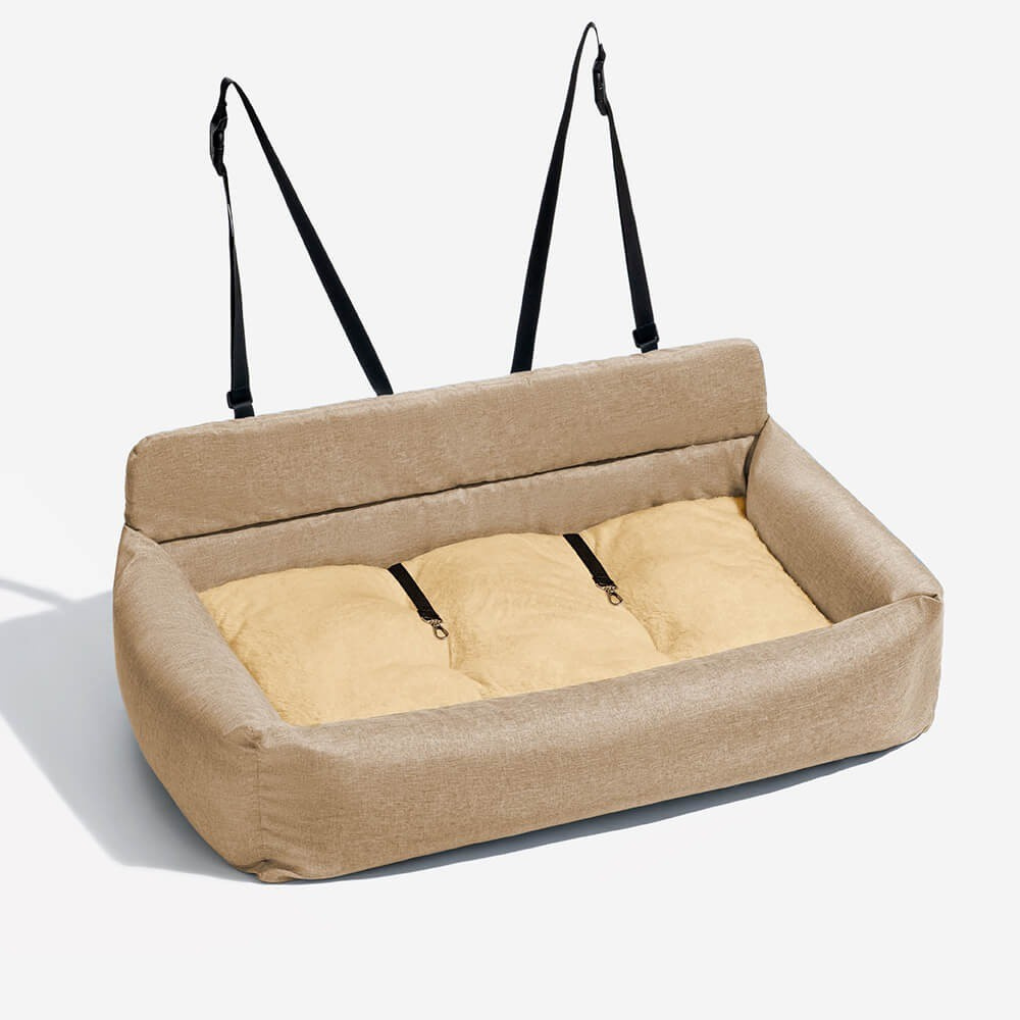 Comfy Waterproof Pet Car Seat Cover Bed