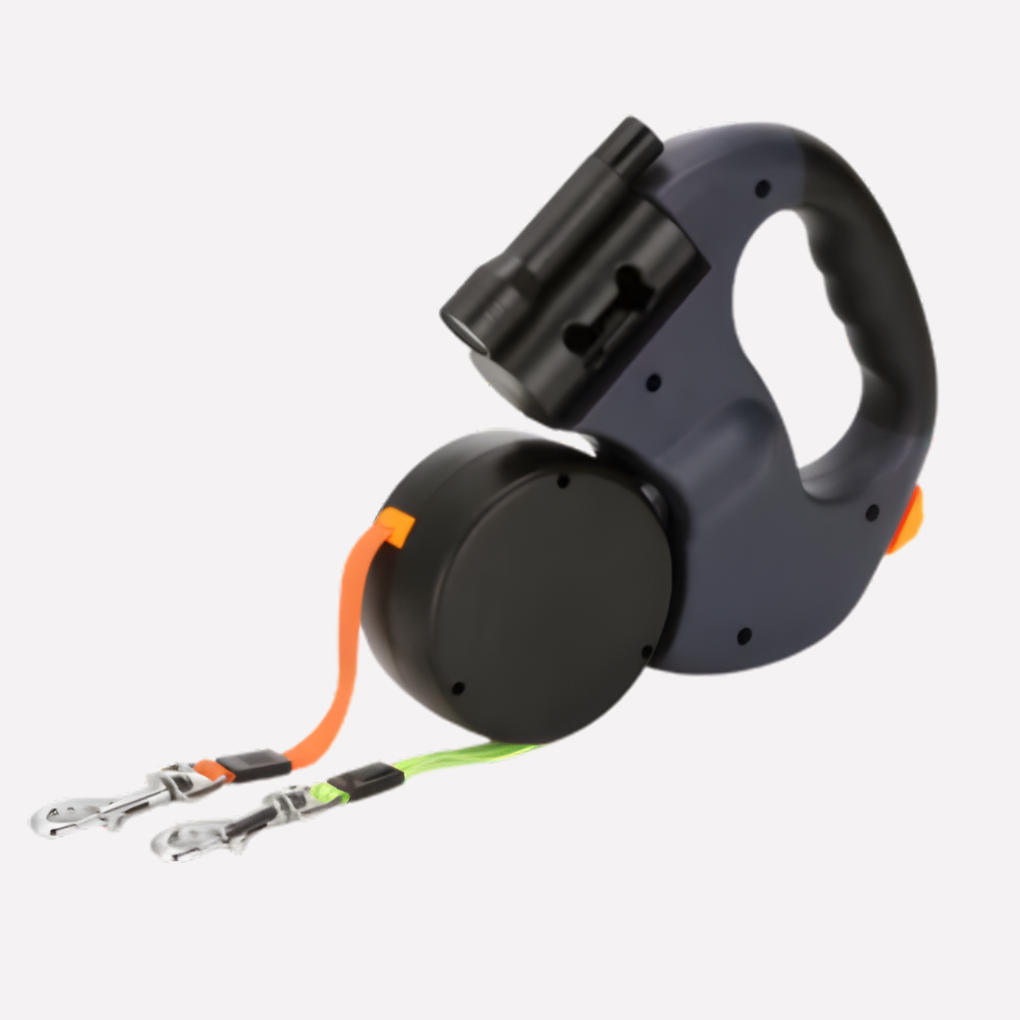 Double Dog Walking Leash Set - Peties