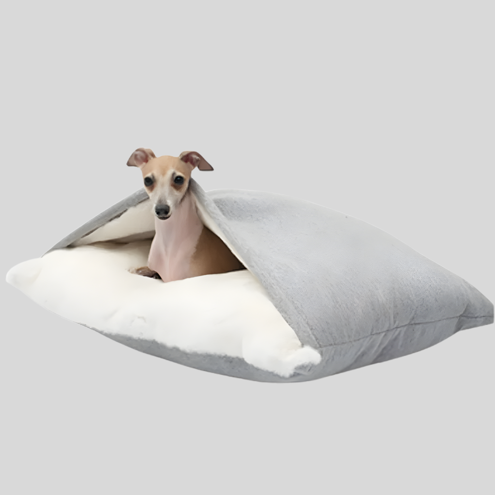 Plush Dog Bedding – Soft Pet Sleeping Bag - Peties