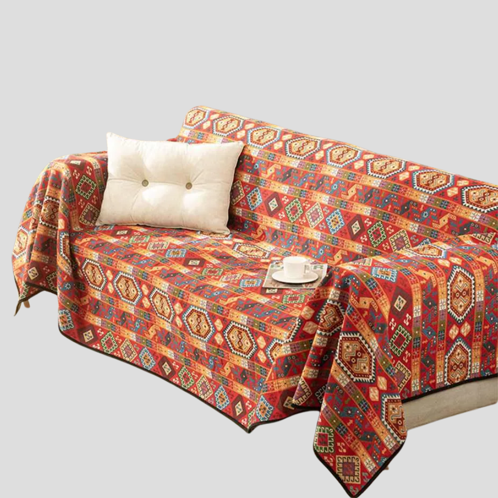 Colorful Woven Throw Blanket for Sofa and Bed - Peties