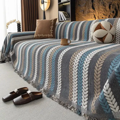 Soft Floral Universal Sofa Slipcover