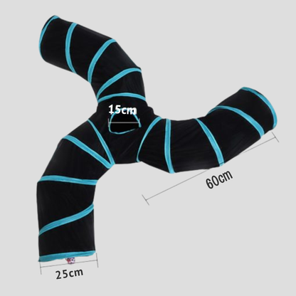 Fun Feline Play Tunnel for Kitty