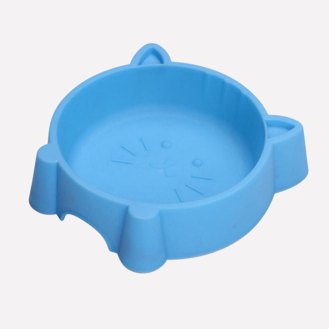 Green Cat Food Bowl - Eco Friendly Pet Dish