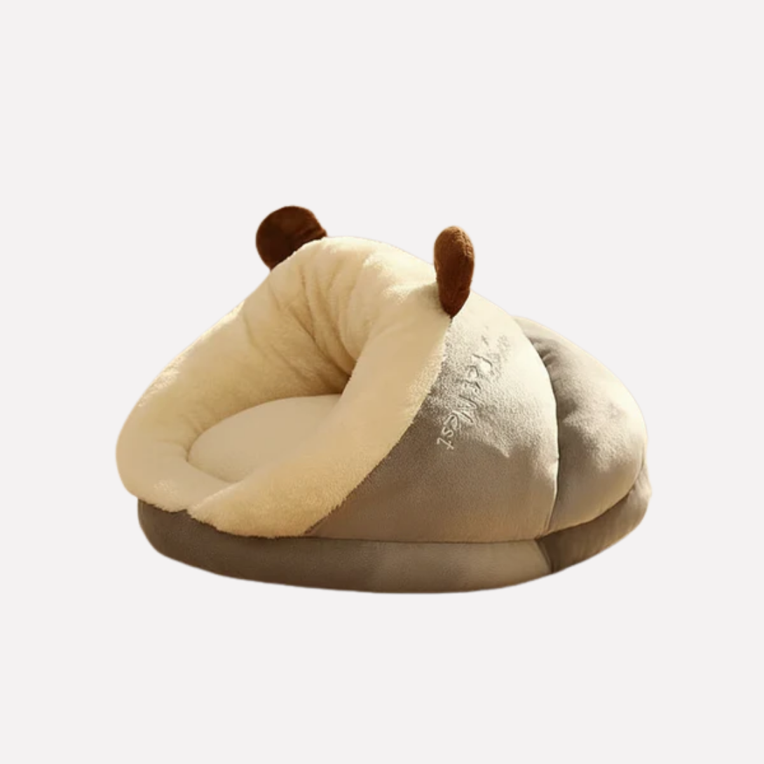 Soft Warm Dog House Bed - Peties