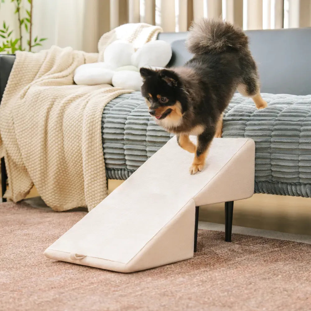 Folding Pet Wood Step Ramp Stool