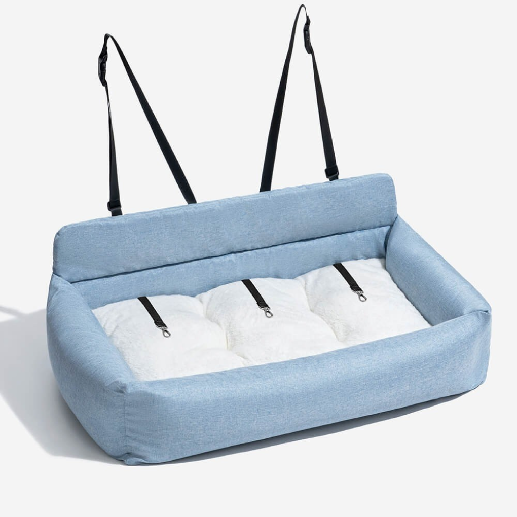 Comfy Waterproof Pet Car Seat Cover Bed