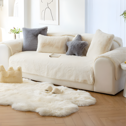 Soft Velvet Couch Slipcover - Peties