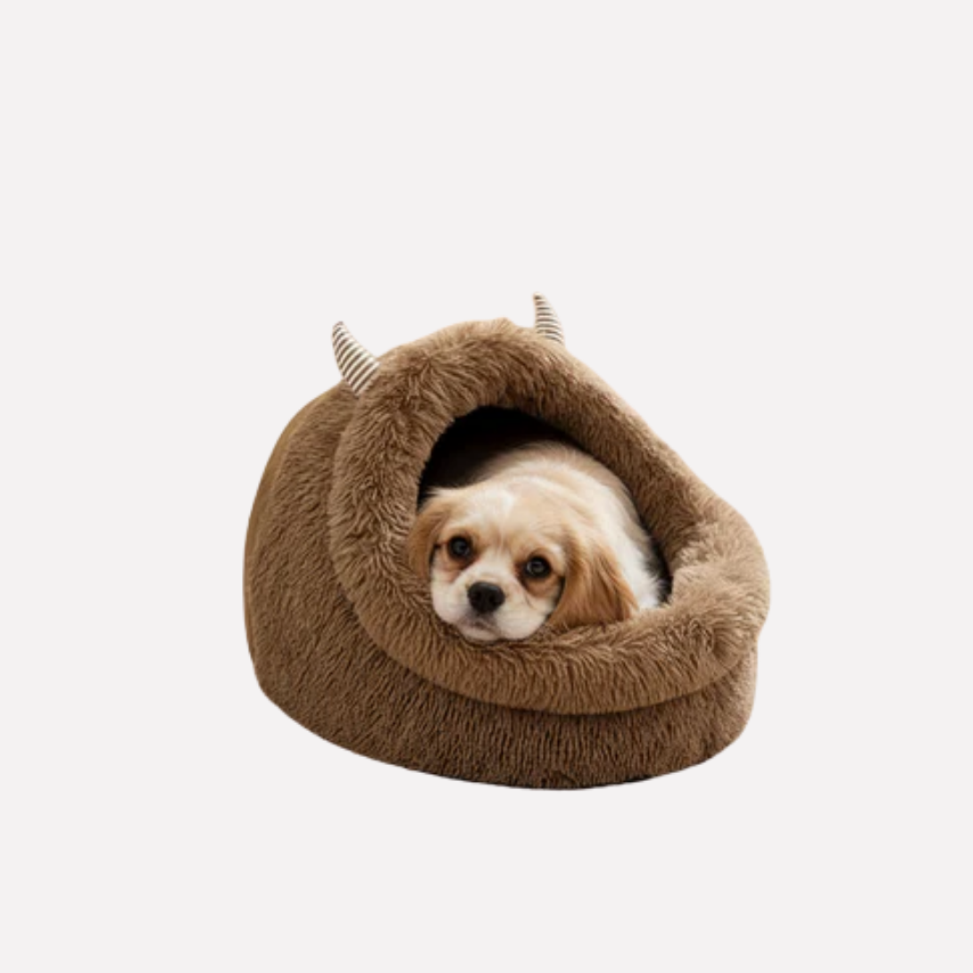 Comfy Plush Dog Bed – Soft Pet Bed for Dogs