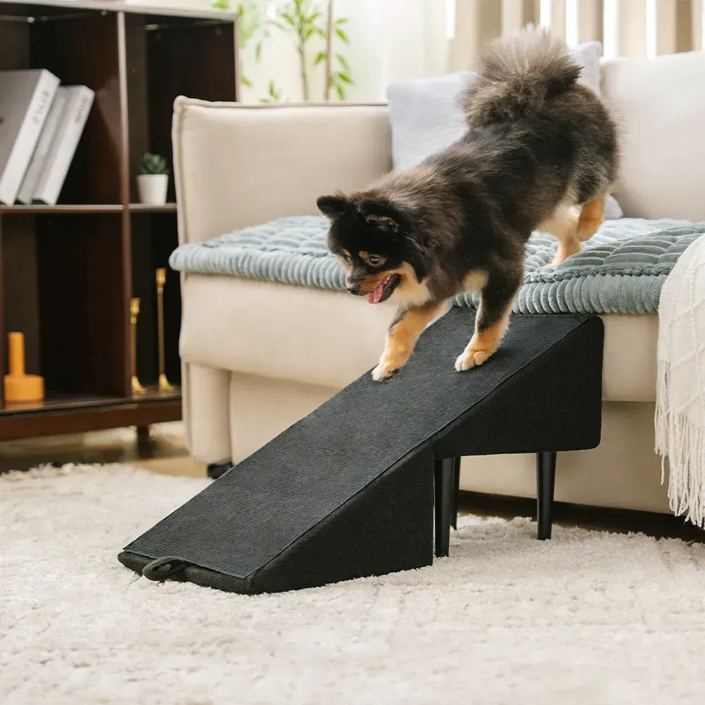 Folding Pet Wood Step Ramp Stool