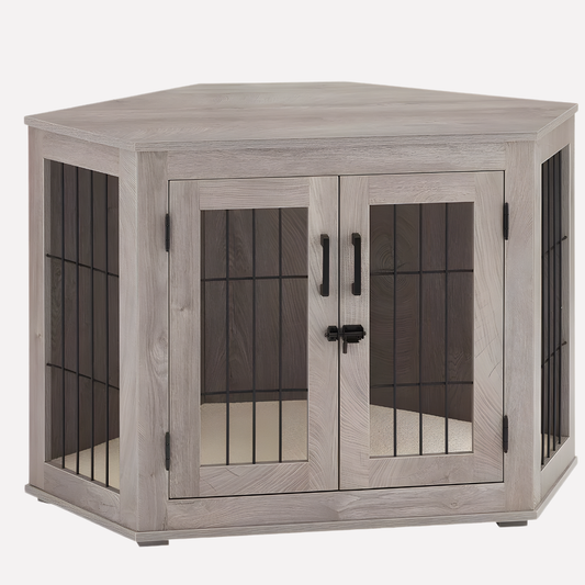 Sturdy Pine Pet Kennel - Peties