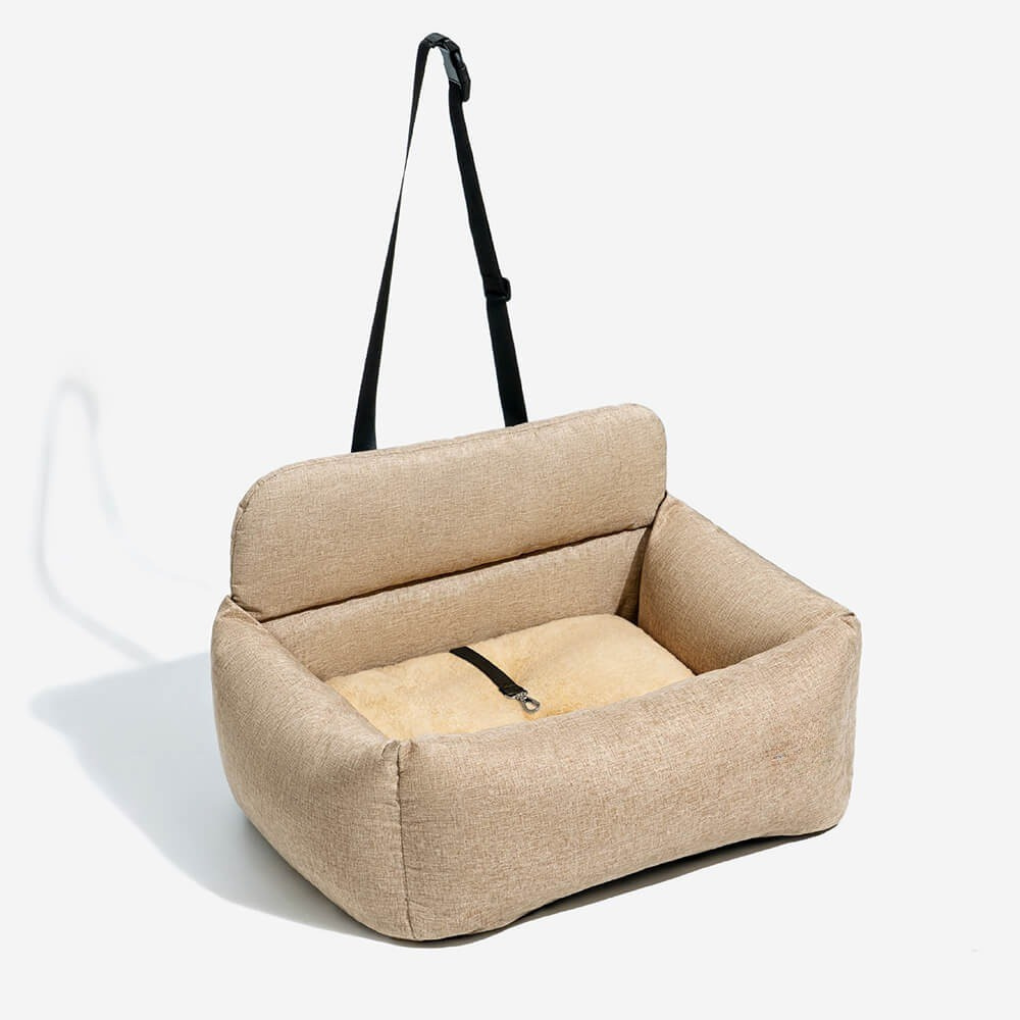 Comfy Waterproof Pet Car Seat Cover Bed