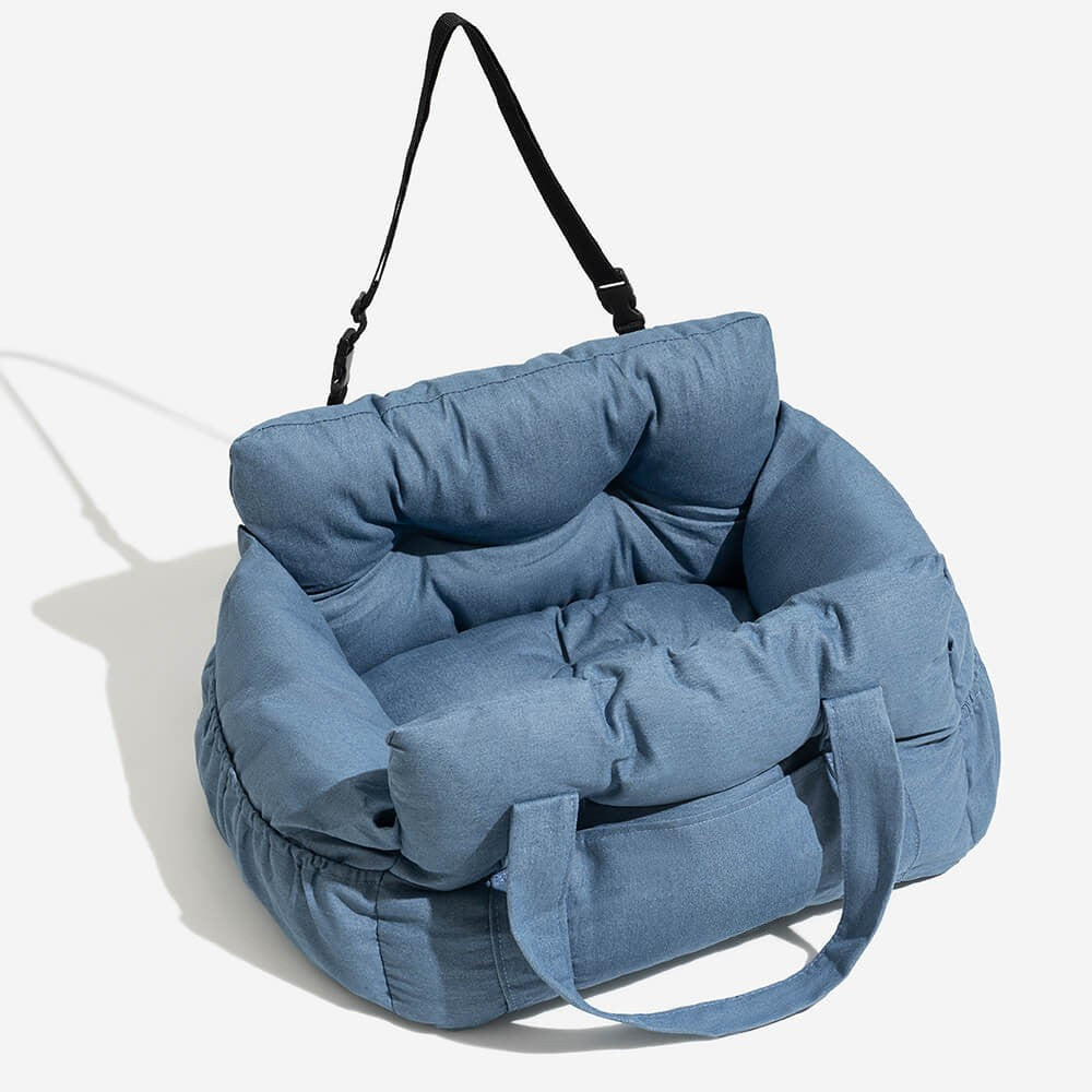 Portable Dog Bed for Car, Shoulder, and Carrier