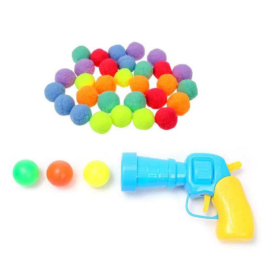 Cat Toy Launcher - Plush Ball Shooting Gun For Cats