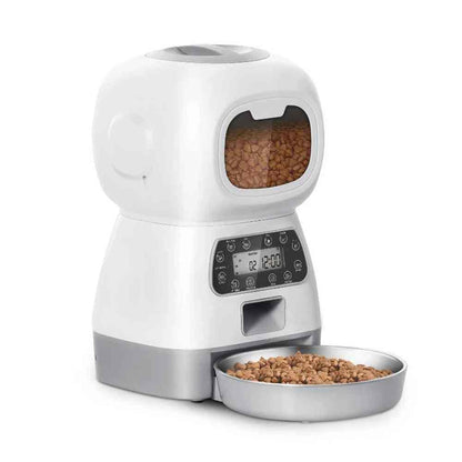 3.5L Automatic Pet Feeder – Programmable Food Dispenser for Cats and Dogs