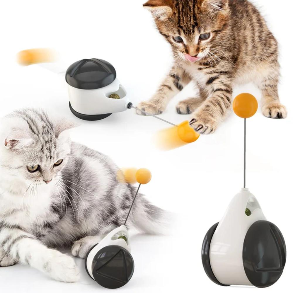 Cat Chase Toy - Interactive Tumbler Swing Cat Toy