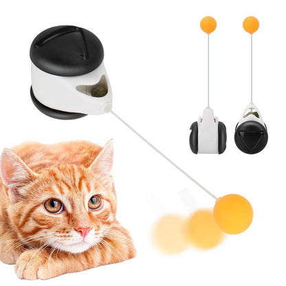 Cat Chase Toy - Interactive Tumbler Swing Cat Toy