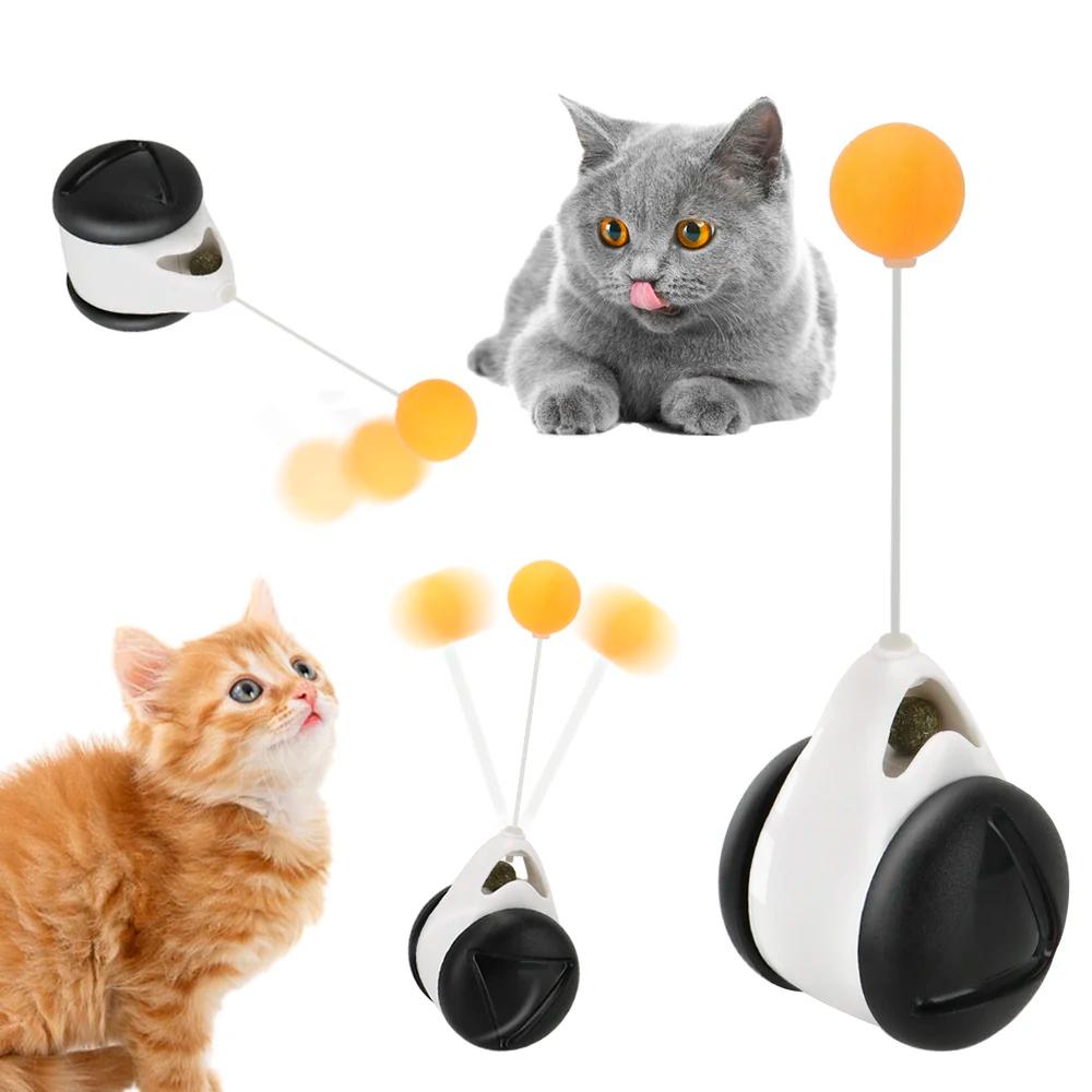 Cat Chase Toy - Interactive Tumbler Swing Cat Toy