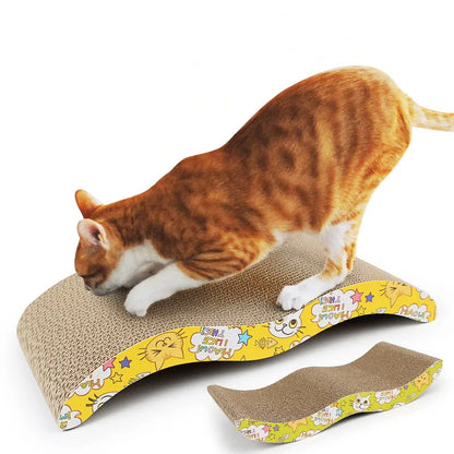 Cat Scratch Pad - M-Shape Scratcher Catnip