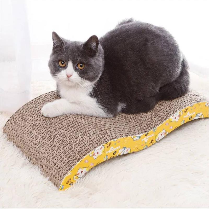 Cat Scratch Pad - M-Shape Scratcher Catnip