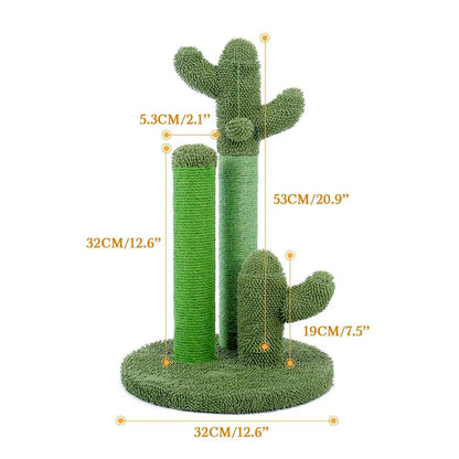 The Cactus Cat Scratching Post