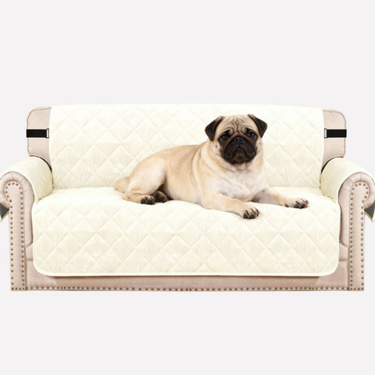Plush Faux Leather Couch Protector - Peties
