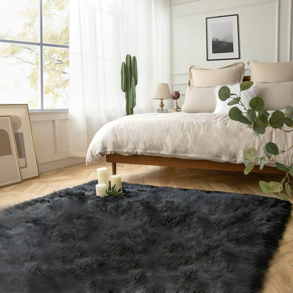 Big Plush Wool Area Rug