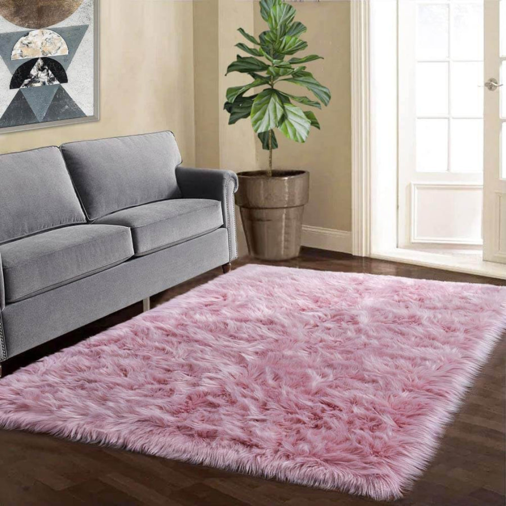 Big Plush Wool Area Rug