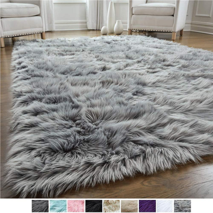 Soft Synthetic Shaggy Rug