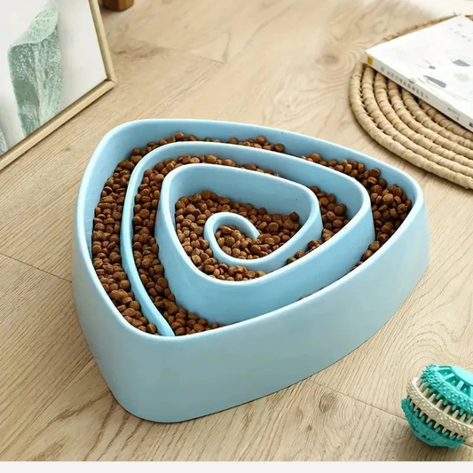 Interactive Anti-Choke Dog Feeder Bowl - Peties