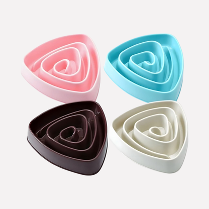 Interactive Anti-Choke Dog Feeder Bowl