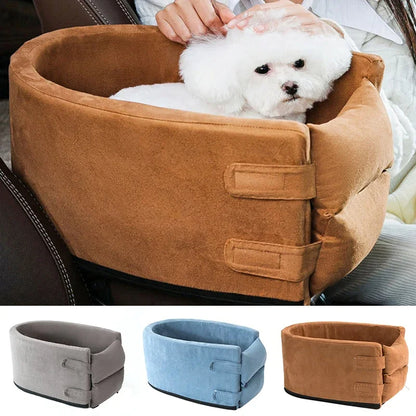 Portable Central Console Dog Car Seat