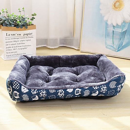 Soft Pet Bed for Dogs and Cats - Calming Cushion - Peties