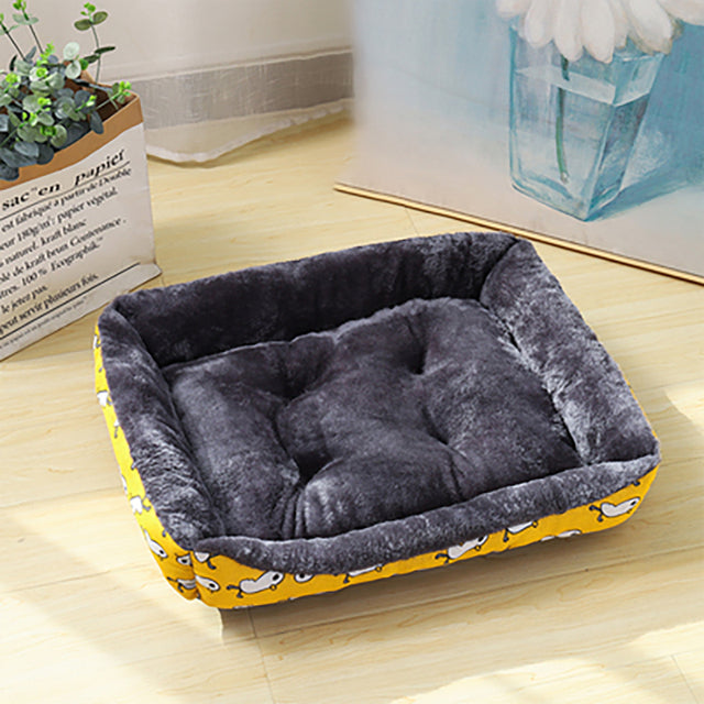 Soft Pet Bed for Dogs and Cats - Calming Cushion