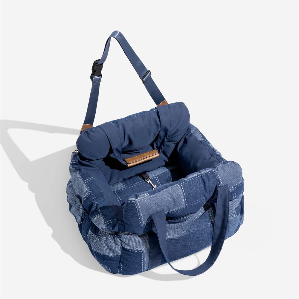 Portable Dog Bed for Car, Shoulder, and Carrier