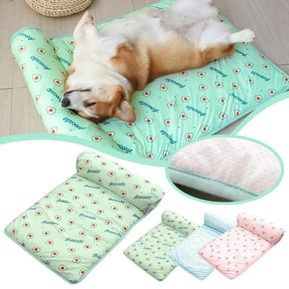 Dog Cooling Mat with Pillow – Keep Your Pet Comfortable in the Heat