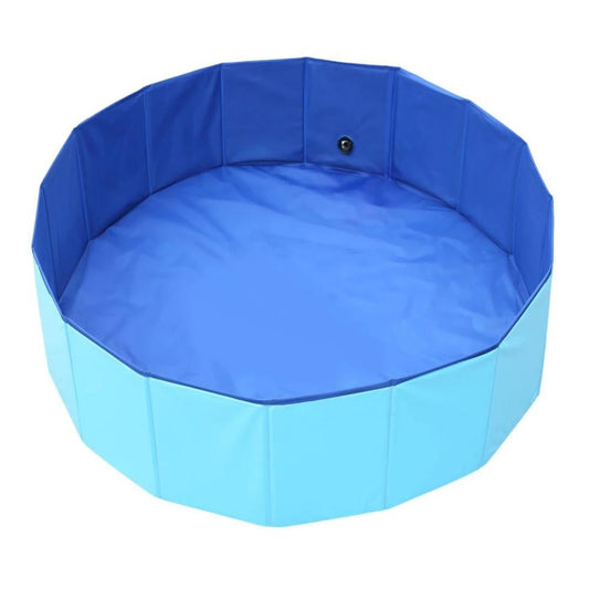 Foldable Dog Swimming Pool – Portable Pet Bath Tub for Indoor & Outdoor Use