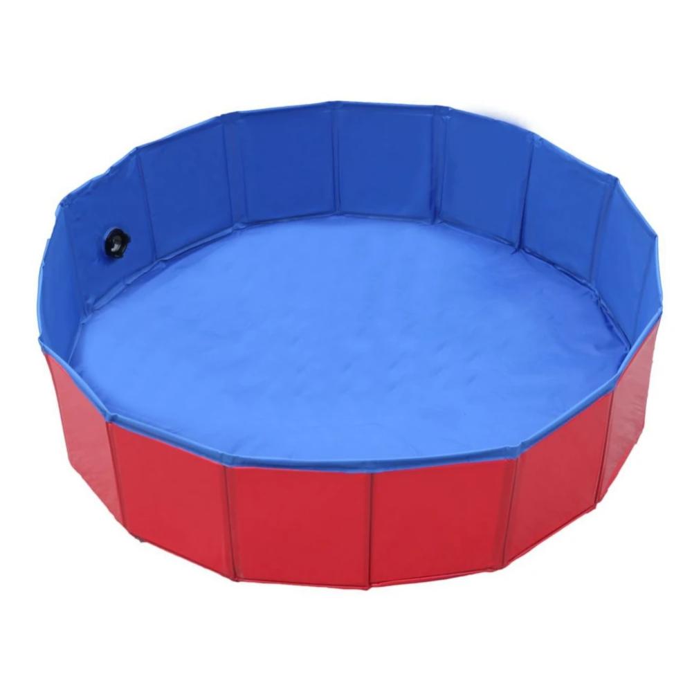 Foldable Dog Swimming Pool – Portable Pet Bath Tub for Indoor & Outdoor Use