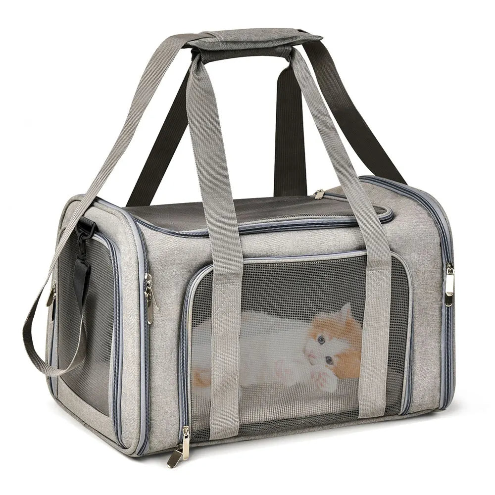 Dog & Cat Soft Sided - Dog Travel Carrier Bag