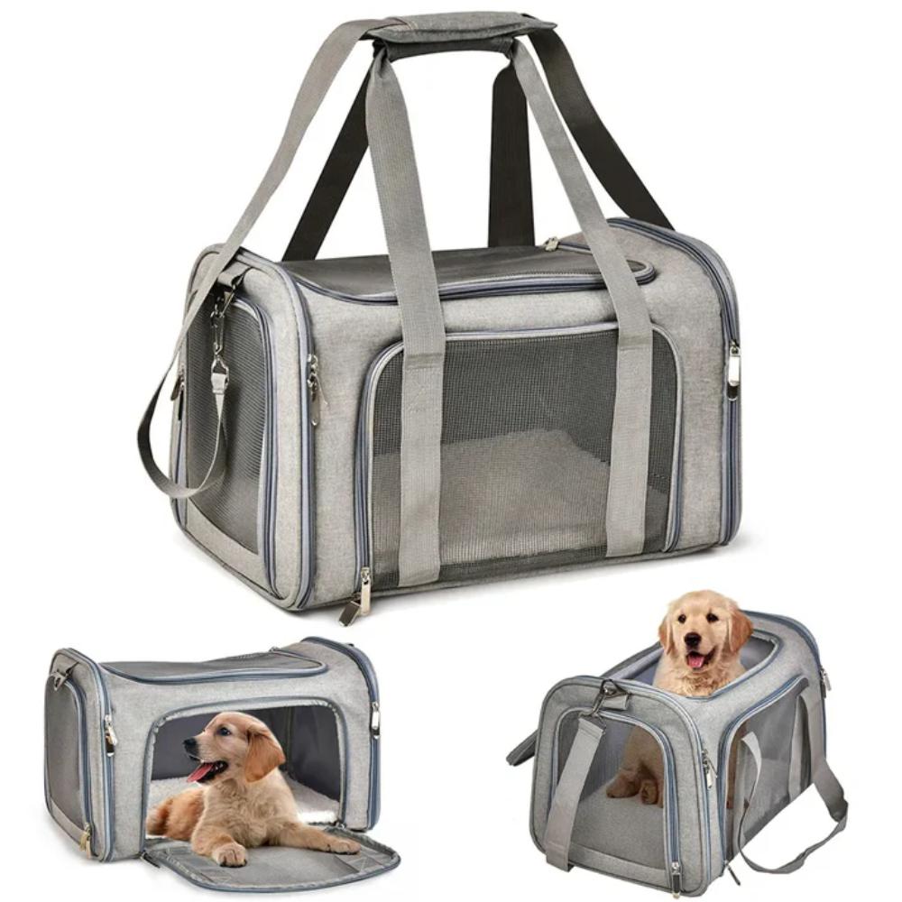 Dog & Cat Soft Sided - Dog Travel Carrier Bag