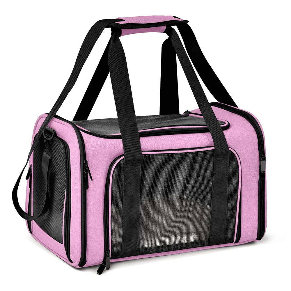 Dog & Cat Soft Sided - Dog Travel Carrier Bag