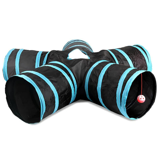 Foldable Cat Play Tunnel