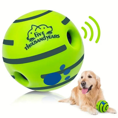 Wobble Wag Giggle Glow Ball - Interactive Dog Toy