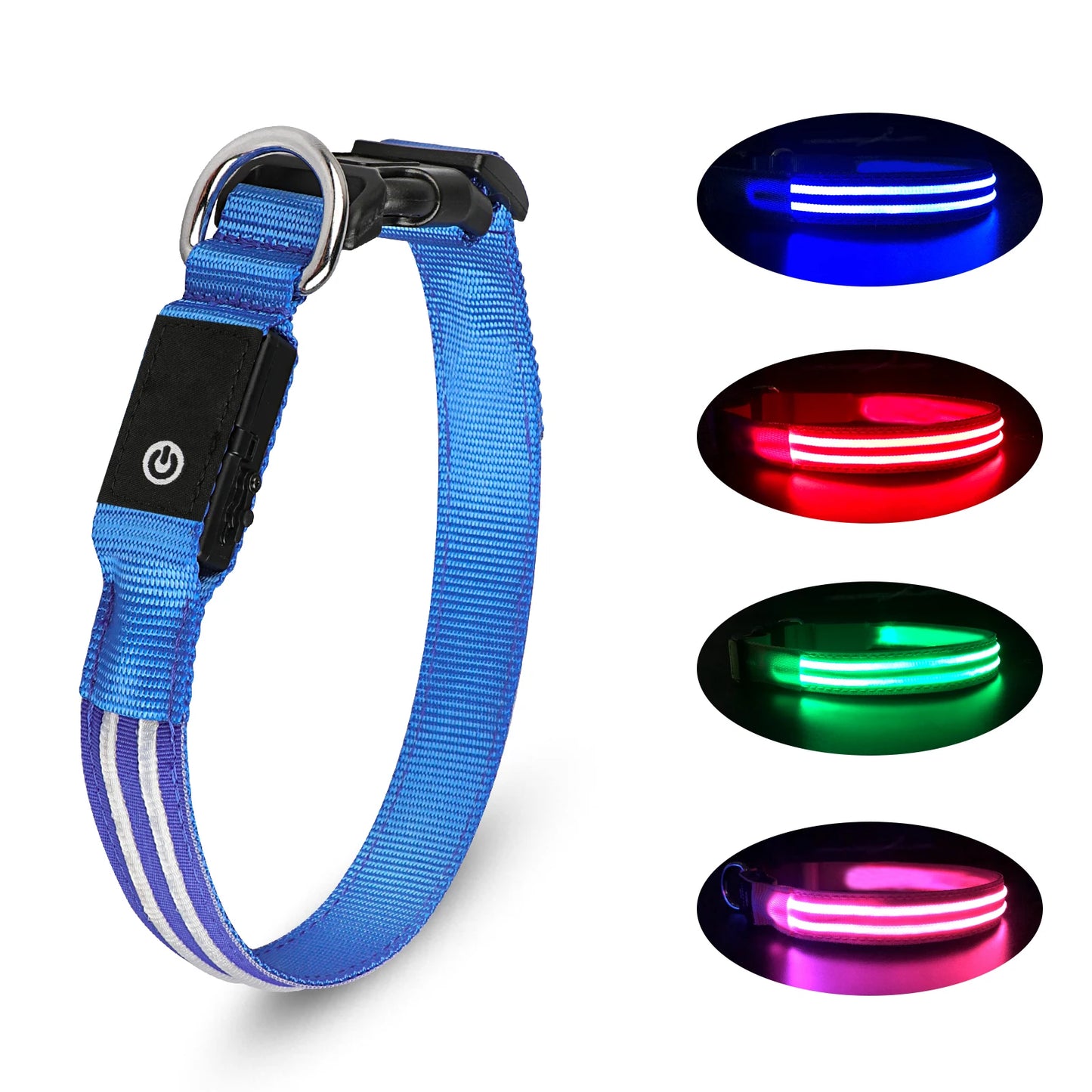 LED Glowing Dog Collar - Dog Tactical Collar