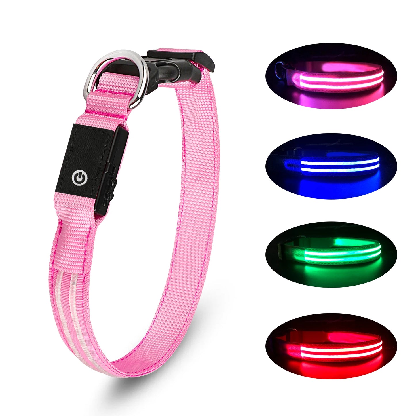 LED Glowing Dog Collar - Dog Tactical Collar