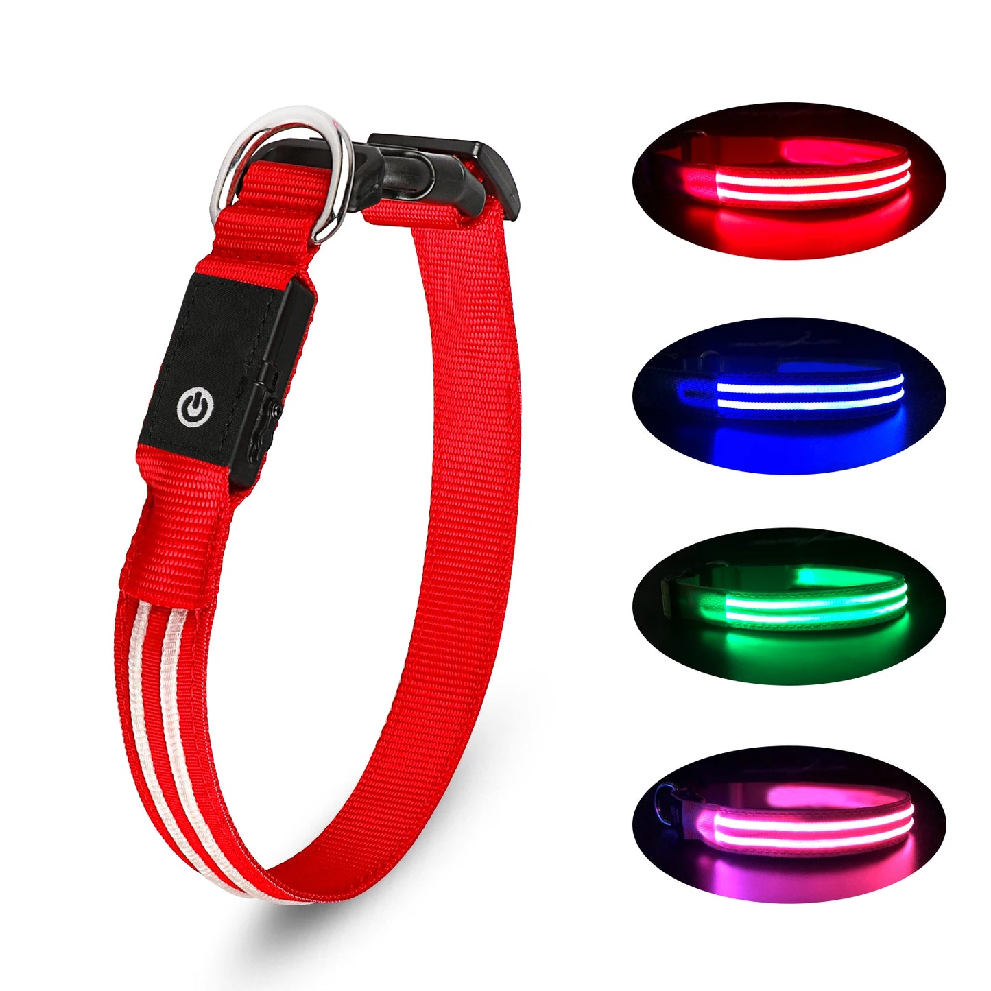 LED Glowing Dog Collar - Dog Tactical Collar