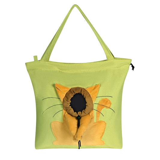 Shoulder Bag for Cats and Dogs - Canvas Cat bag